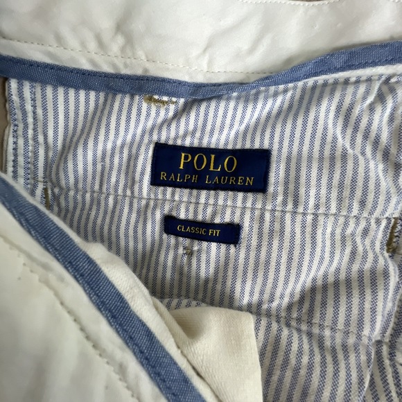 Polo Ralph Lauren Mens Khaki Pants 56B-30 Sand Stretch Classic Fit Preppy Chinos - Picture 3 of 12